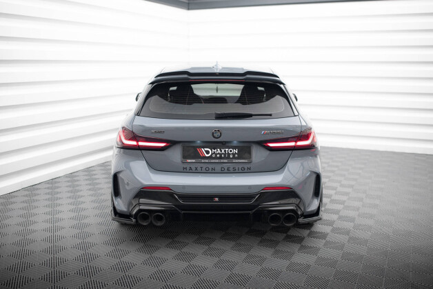 Street+ Heck Ansatz Diffusor V.2 passend für BMW 1er F40 M-Paket/ M135i schwarz Hochglanz