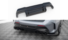 Heck Ansatz Diffusor V.2 passend für BMW 1er F40 M-Paket/ M135i schwarz Hochglanz