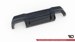 Street+ Heck Ansatz Diffusor V.2 passend für BMW 1er F40 M-Paket/ M135i schwarz Hochglanz