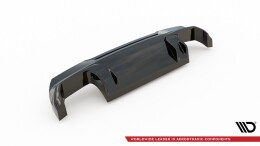 Street+ Heck Ansatz Diffusor V.2 passend für BMW 1er F40 M-Paket/ M135i schwarz Hochglanz