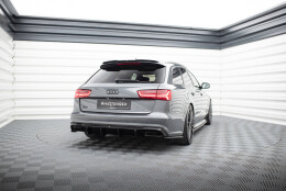Heck Ansatz Flaps Diffusor V.2 passend für Audi S6 /...