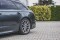 Heck Ansatz Flaps Diffusor für Audi S6 / A6 S-Line C7 FL schwarz Hochglanz