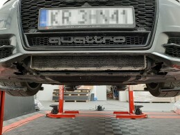 Cup Spoilerlippe Front Ansatz passend für Audi A6 / A6 C7 S-line/ S6 C7 Facelift
