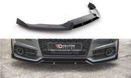 Cup Spoilerlippe Front Ansatz passend für Audi A6 / A6 C7 S-line/ S6 C7 Facelift