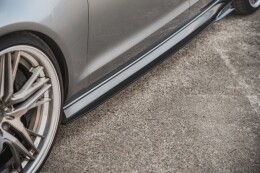 Seitenschweller Ansatz Cup Leisten für Audi S6 / A6 S-Line C7 FL