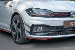 Stoßstangen Flaps Wings vorne Canards für VW Polo GTI Mk6