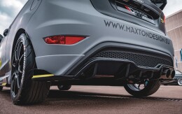 Heck Ansatz Flaps Diffusor passend für Ford Fiesta 7 ST Facelift