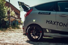 Heck Ansatz Flaps Diffusor passend für Ford Fiesta 7 ST Facelift