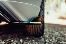 Heck Ansatz Flaps Diffusor passend für Ford Fiesta 7 ST Facelift