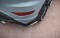 Heck Ansatz Flaps Diffusor passend für Ford Fiesta 7 ST Facelift