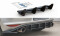 Street Pro Heckschürze Heck Ansatz Diffusor V.1 passend für VW Golf 7 GTI SCHWARZ