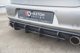 Street Pro Heckschürze Heck Ansatz Diffusor V.2 passend für VW Golf 7 GTI SCHWARZ