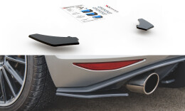 Street Pro Heck Ansatz Flaps Diffusor V.2 L + R passend für VW Golf 7 GTI SCHWARZ