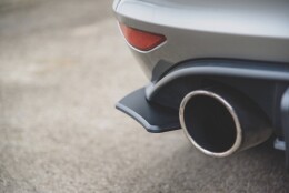 Street Pro Heck Ansatz Flaps Diffusor V.2 L + R passend für VW Golf 7 GTI SCHWARZ