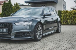 Seitenschweller Ansatz Cup Leisten für Audi S6 / A6...