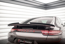 Heck Spoiler Aufsatz Abrisskante passend für Porsche Panamera GTS / Panamera E-Hybrid / Panamera Turbo S E-Hybrid 971 schwarz Hochglanz