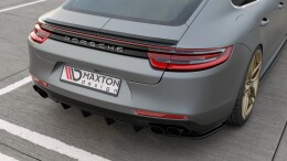 Heck Ansatz Diffusor für Porsche Panamera Turbo /...