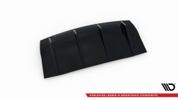 Heck Ansatz Diffusor passend für Porsche Panamera GTS 971 schwarz Hochglanz