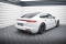 Heck Ansatz Flaps Diffusor passend für Porsche Panamera GTS 971 schwarz Hochglanz