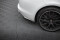 Heck Ansatz Flaps Diffusor passend für Porsche Panamera GTS 971 schwarz Hochglanz