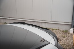 Heck Spoiler Aufsatz Abrisskante für Mercedes-Benz E63 AMG Kombi S213 schwarz Hochglanz