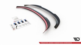 Heck Spoiler Aufsatz Abrisskante V.2 passend für Mercedes-Benz E Kombi S213 schwarz Hochglanz