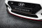 Street Pro Cup Spoilerlippe Front Ansatz passend für Hyundai I30 N Mk3 Hatchback / Fastback SCHWARZ