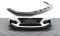 Street Pro Cup Spoilerlippe Front Ansatz passend für Hyundai I30 N Mk3 Hatchback / Fastback SCHWARZ+ HOCHGLANZ FLAPS