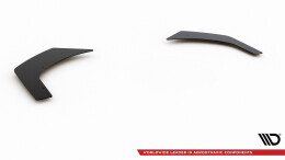 Street Pro Front Stoßstangen Flaps passend für Hyundai I30 N Mk3 Hatchback / Fastback FLAPS HOCHGLANZ
