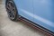 Street Pro Seitenschweller Ansatz Cup Leisten für Hyundai I30 N Mk3 Hatchback / Fastback SCHWARZ