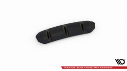 Heck Ansatz Diffusor passend für Mercedes-Benz E63 AMG Kombi/Limousine S213/W213 schwarz Hochglanz