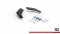 Street Pro Heck Ansatz Flaps Diffusor passend für Hyundai I30 N Mk3 Hatchback SCHWARZ