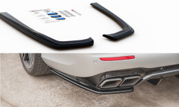 Heck Ansatz Flaps Diffusor passend für Mercedes-Benz...