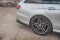 Heck Ansatz Flaps Diffusor passend für Mercedes-Benz E63 AMG Kombi/Limousine S213/W213 schwarz Hochglanz