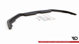 Cup Spoilerlippe Front Ansatz für Honda Accord VIII (CU Series) Facelift schwarz matt