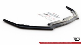 Cup Spoilerlippe Front Ansatz passend für Honda Accord VIII (CU Series) Facelift schwarz matt