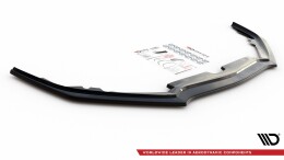 Cup Spoilerlippe Front Ansatz für Honda Accord VIII CU Series FL schwarz Hochglanz