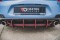 Street Pro Heckschürze Heck Ansatz Diffusor V.2 passend für Hyundai I30 N Mk3 Hatchback SCHWARZ