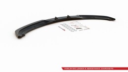 Cup Spoilerlippe Front Ansatz V.2 passend für BMW 3er E90/E91 Facelift schwarz Hochglanz
