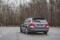 Heck Ansatz Flaps Diffusor passend für BMW 3er E91 Facelift Carbon Look