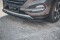 Cup Spoilerlippe Front Ansatz passend für Hyundai Tucson Mk3 schwarz Hochglanz