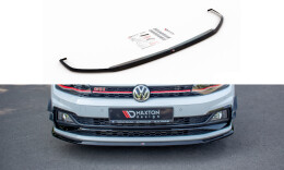 Cup Spoilerlippe Front Ansatz V.3 für VW Polo GTI /...