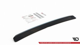 Cup Spoilerlippe Front Ansatz V.4 für VW Polo GTI / R-line Mk6 schwarz Hochglanz