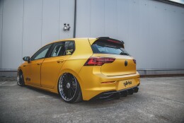 Street Pro Heckschürze Heck Ansatz Diffusor V.2 passend für VW Golf 8 SCHWARZ