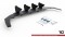 Street Pro Heckschürze Heck Ansatz Diffusor V.1 passend für VW Golf 8 SCHWARZ