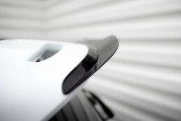 Heck Spoiler Aufsatz Abrisskante passend für Ford Fiesta ST Mk7 FL schwarz Hochglanz