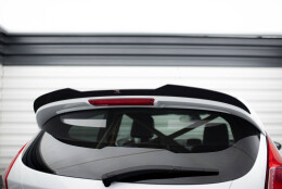 Heck Spoiler Aufsatz Abrisskante passend für Ford Fiesta ST Mk7 FL schwarz Hochglanz
