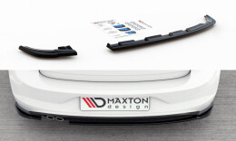 Heck Ansatz Flaps Diffusor V.2 passend für VW Polo GTI / R-line Mk6 schwarz Hochglanz