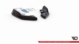 Heck Ansatz Flaps Diffusor V.4 passend für BMW 1er F40 M-Paket/ M135i schwarz Hochglanz