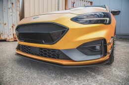 Street Pro Cup Spoilerlippe Front Ansatz für Ford Focus ST / ST-Line Mk4 rot